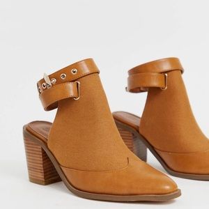 ASOS DESIGN Ripley Shoe Boots in Tan